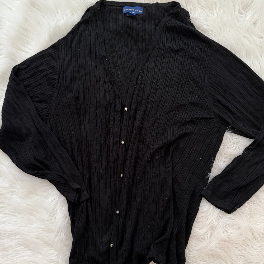 Charter Club Womans Button Up